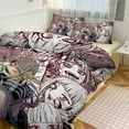 thumbnail image 6 of My Hero Academia Himiko Toga 3 Pieces Bedding Set 3D Printed Lightweight Bed Quilt Set Comforter Cover Set for Girls Kids Teens, 1 Quilt Cover 2 Pillowcases 102"x90", 6 of 8