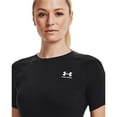 thumbnail image 3 of Camiseta Under Armour HeatGear Compression S para mujer, color negro, 3 of 3
