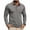 Dark Gray, variant on Men Long Sleeve Contrast Lapel Chest Pocket Shirt Three Button Placket Slim Stretch Wrinkle Resistant Commute Daily Smart Casual Long Sleeve Top Black M