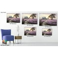 thumbnail image 6 of Farmhouse Canvas Wall Art, Vintage Barn and Purple Flowers Picture Wall Art for Bedroom, Country Room Decorations, Spring Country Sunrise Pictures for Farmhouse Living Room Wall Decor 12x18 Inches, 6 of 6