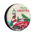 thumbnail image 2 of Balery Merry Christmas 1 Tire Covers - Tough Tire Wheel Protector for Truck, SUV, Trailer, Camper, RV -17 inch, 2 of 8
