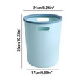thumbnail image 3 of TERGAYEE Trash Can Trash Can Pressure Household Kitchen Large Plastic Basket Bedroom Bathroom Classification Small Trash Bucket, 3 of 6