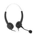 thumbnail image 3 of Auriculares de oficina con cable ajustable y estable para centro de llamadas con micrófono con reducción de ruido para computadora de oficina, 3 of 12