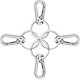 thumbnail image 4 of Llavero - portallaves de zinc para colocar la llave donde sea necesaria - portallaves de seguridad multiusos, 4 of 4