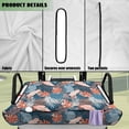 thumbnail image 6 of Bulopur Palm Tree Waterproof Golf Cart Seat Covers Soft Golf Cart Seat Towel Blanket with 4 Front Pockets& Nonskid Bottom Fits for EZGO, Yamaha, Club Car, 6 of 8