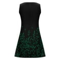 thumbnail image 5 of Guieoi Summer Dresses for Women Plus Size for Beach Vacation Loose-Fit Flowy Casual Retro Print Sleeveless V-Neck Midi Dress Multicolor XL, 5 of 6