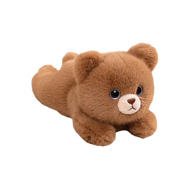 Muñeca de peluche con forma de oso, 30 cm, suave, con dibujos animados