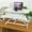 White, variant on Standing Desk Converter, 32" Wide, Height Adjustable Sit Stand Up Desk Riser with Keyboard Tray, Desktop Workstation for Home Office Computer Laptop, Black