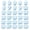 Blue, variant on bravefron 30 Pack Pencil Cap Reusable Pencil Labels Classroom Stickers Teacher Supplies for Tracking Marking Pen Holders School Storage Labels Stickers