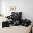 thumbnail image 5 of Feelyou Black Sheep Skeleton Bedding Comforter Set 7pcs for Men, Vintage Western Aztec Queen Bedding Sets, Hippie Bohemian Style Reversible Queen Sheet Sets, Luxury Bedroom Decor, 5 of 7