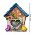 thumbnail image 3 of Mini Fairy Door for Tree Garden Outdoor Decor PVC Whimsical Accessory Enchanted Gnome Home DIY Craft Project for Patio Yard Magical Theme, 3 of 3