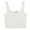 White2, variant on Fancifize Summer Women's Basic Solid Cami Crop Tank Top U Neck Longline Sports Bras for Women Workout Crop Top Camisole Tank Top