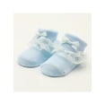thumbnail image 3 of Newborn Baby Girls Kids Princess Bowknot Lace Ruffle Frilly Ankle Socks Bowknot, 3 of 4
