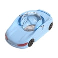 thumbnail image 2 of Coche de juguete de pedos para hámster, divertido y desmontable, transparente para hacer ejercicio. Azul, 2 of 9