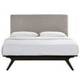 thumbnail image 3 of Modway Tracy Modern MDF and Rubberwood Full Bed in Cappuccino/Gray, 3 of 4