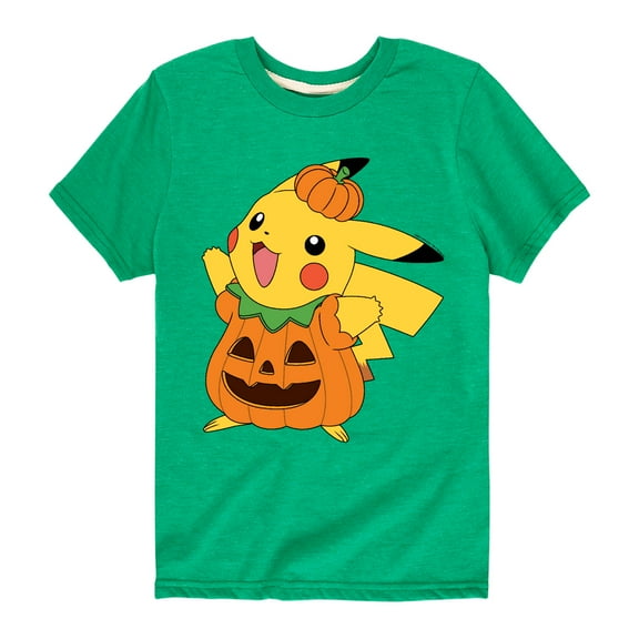 Pokémon - Pumpkin Costume - Youth Short Sleeve Graphic T-Shirt