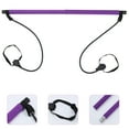 thumbnail image 6 of FRCOLOR 2pcs Adjustable Pilates Stick Exercise Equipment for Full Body Workout (Purple), 6 of 8