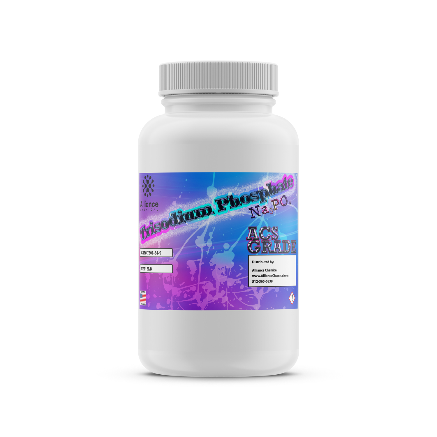 Trisodium Phosphate Dodecahydrate ACS Reagent Grade 2 Lb Canister