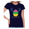 thumbnail image 1 of Awkward Styles Hunting Season Shirt Easter T Shirt Women Easter Egg Shirt Easter Holiday Party Outfit for Women Funny Easter Gifts for Her Easter Egg Hunt Shirt Easter Hunt Shirt Easter Holiday Shirt, 1 of 4