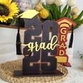 thumbnail image 3 of HLONK 2025 Graduation Season Decoration Grad Party Decor Graduation Party Grad Party Table Wood Sign Holiday Decorations for Home Festival Decor, 3 of 7