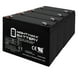 6V 12AH F2 Battery Remplacement pour Radiant B69F - Pack de 4 – image 1 sur 6