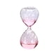 thumbnail image 2 of Reloj de arena con burbujas que canta, hecho a mano, regalo de cumpleaños para niños enamorados rosa, 2 of 9