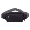 thumbnail image 1 of Riñonera pequeña para deportes al aire libre, bolsa para bicicleta de ocio para hombres y mujeres, bolsa para fanáticos de carreras (negro), 1 of 4
