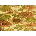 thumbnail image 1 of Ahgly Company Machine Washable Indoor Rectangle Transitional Bright Gold Yellow Area Rugs, 6' x 9', 1 of 7