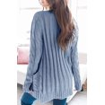 thumbnail image 3 of Women Cable Knit Cardigan Long Sleeve Button Down Sweaters with Pocket Knitwear, 3 of 4