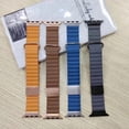 thumbnail image 4 of Correa de Cuero Extensible Magnética para Apple Watch Ultra, Compatible con Todas las Series, 4 of 5