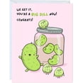 thumbnail image 1 of Graduation Congratulations Congrats Card for Him/Her, Funny Grad Card for New Job Promotion, New Home, Wedding Celebration (We Get It, You‘re a Big Dill Now! Congrats!), 1 of 7