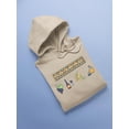 thumbnail image 3 of Sicily Food And Culture Banner Hoodie Women -Image by Shutterstock, Female Large, 3 of 4