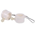 thumbnail image 3 of 2 uds 1 "diámetro del poste PVC asta de bandera anillos giratorios anillos de montaje de bandera Hardware de sujeción, 3 of 8