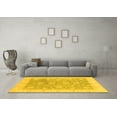 thumbnail image 3 of Ahgly Company Indoor Rectangle Oriental Yellow Traditional Area Rugs, 7' x 9', 3 of 4
