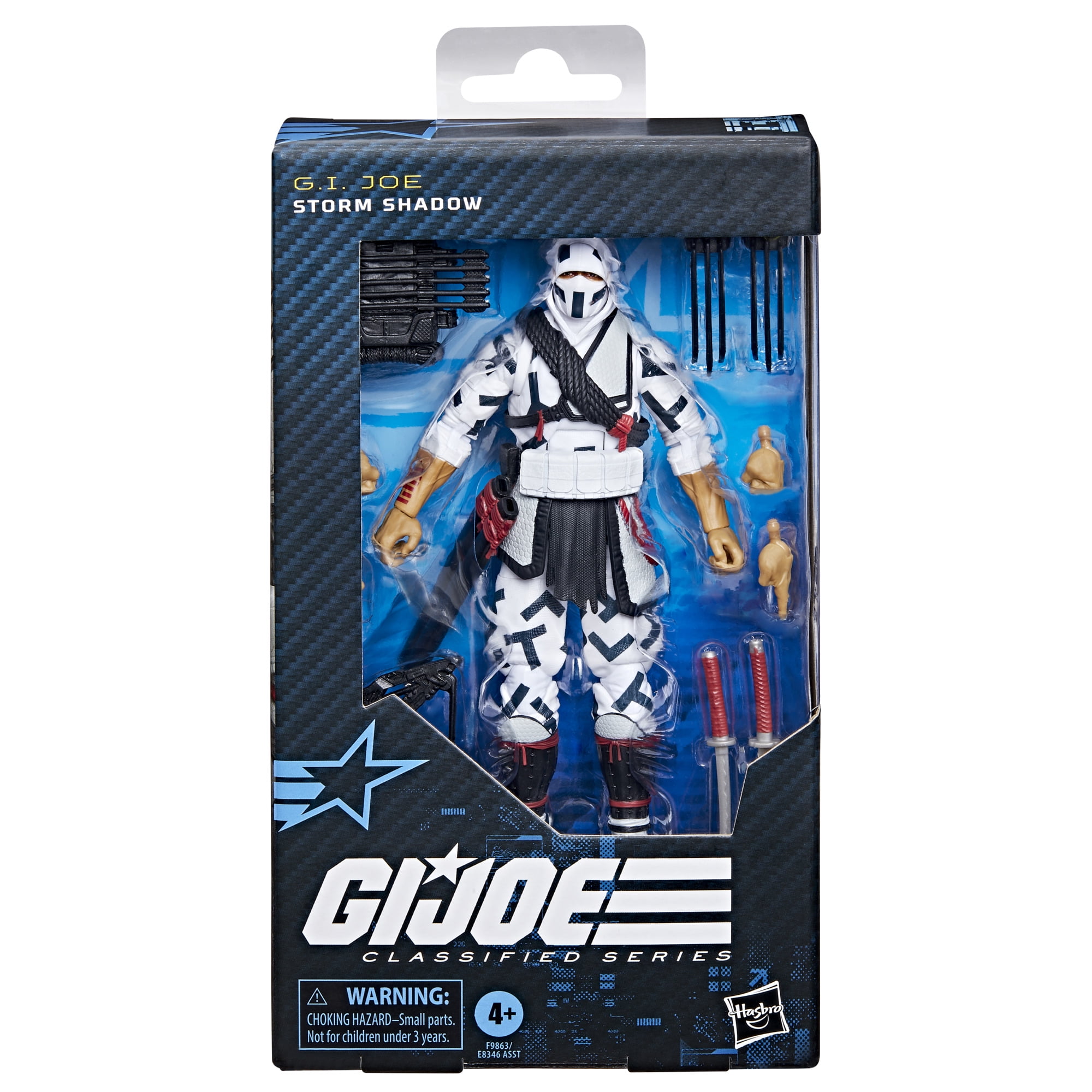 G.I. Joe Classified Series #131, Storm Shadow, 6” Action