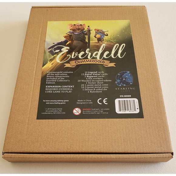 Paquete de actualización Everdell Glimmergold Collector's de Starling Games