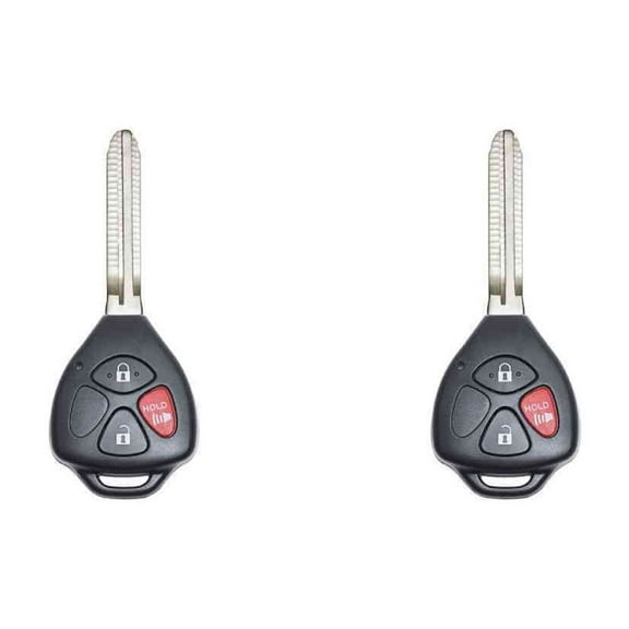 Keys4Less Replacement Keyless Remote Head Key Fob for Toyota 4Runner 2013 FCC HYQ12BBY HYQ12BDC Part Number 89070-35170 89070-42670 89070-42660 89070-42750 89070-4277 Pack of 2