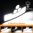 thumbnail image 3 of Jinsinto Rechargeable LED Headlamp COB Head Torch, 3 Light Modes, IPX4 Waterproof Head Torch for Cycling, Fishing, Running, Camping, 3 of 5