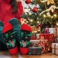 thumbnail image 2 of Funny Christmas Socks for Men Women Teens Boys - Dinosaur Secret Santa Gifts Novelty Fun Crew Funky Cute Crazy Dinosaur Socks Christmas Funny Stocking Stuffers, 2 of 7
