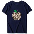 thumbnail image 2 of Gibobby Camisas De Vestir Top de blusas con estampado de y para mujer Camiseta de manga larga de Navidad（Azul marino， XXL), 2 of 4