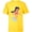 Yellow, variant on Disney Junior’s Ariel Friend Lucia Mermaid Big Image - Short Sleeve T-Shirt for Kids - Customized-White