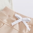 thumbnail image 5 of HCNTES Baby Boy Toddler kid Outfit Sets Short Sleeve T-shirt Elastic Waist Shorts 2 Piece Short Set Summer Spring Pjs For 2t 3t 4t 5t 6t 7t Children(L2-Beige,6-12 Months), 5 of 8
