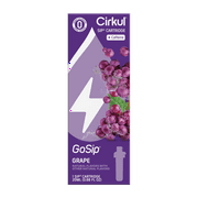 Cirkul GoSip Grape Flavor Cartridge, Drink Mix, 1-Pack