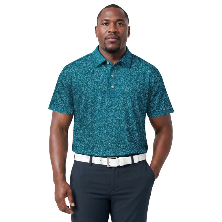 Ben Hogan Men's All-Over Micro-Confetti Golf Polo Shirt photo 5