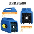 thumbnail image 3 of Three-Knob Self-Cleaning Portable Refrigerant Recovery Machine Oil-Less Freon Recycling Unit for Vapor Liquid Refrigerant, 3 of 8