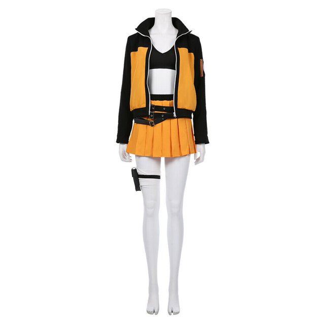 Naruto Uzumaki Mujer Vestido Sexo Reversión Cosplay Disfraz De Navidad Fiesta De Halloween Uniforme Traje