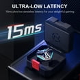 thumbnail image 2 of Hecate GX05 Ultra-Low Latency Wireless Gaming Earbuds - Grey, 2 of 7