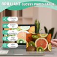 thumbnail image 2 of fafa-8.5x11 Glossy Photo Paper, 100 Sheets 52lb Inkjet, Letter, (P851110020GSY), 2 of 4