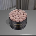 thumbnail image 2 of 27 Roses Dusty Pink Preserved Roses Gift Box, 2 of 6