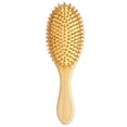 thumbnail image 4 of Wooden Bristle Hair Brush is a Wood Brushes with Wooden Bristles can Stimulate Scalp,Natural Wooden Hairbrush Massage Scalp Thick/Thin/Dry/Curly Hair For Women Men and Kids(2 Pack ), 4 of 7